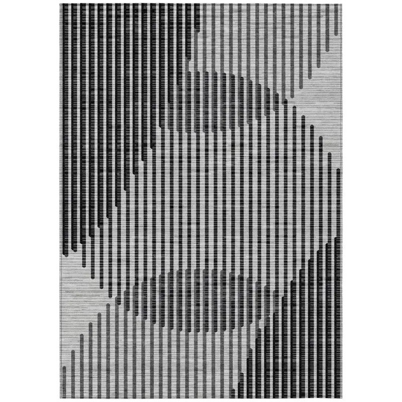 Elowen Gray Indoor-Outdoor Rug – Neutral Tone, High-Durability 2