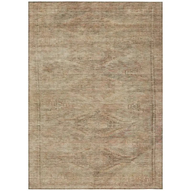 Emalisse Beige Outdoor-Indoor Area Rug – Soft Yet Durable, Easy To Clean 2