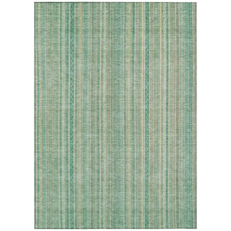 Emberith Teal Washable Area Rug – Indoor/Outdoor Use With All-Season Durability 2