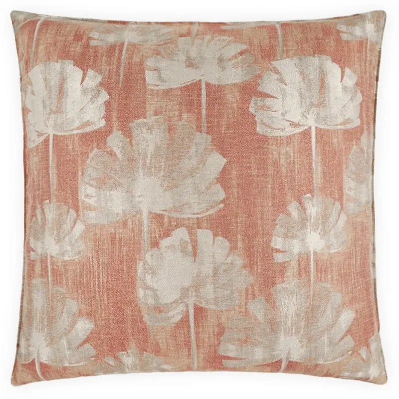 Emberleaf Dimensional Texture Throw Pillow – Eco-Friendly Woven Fabric 1