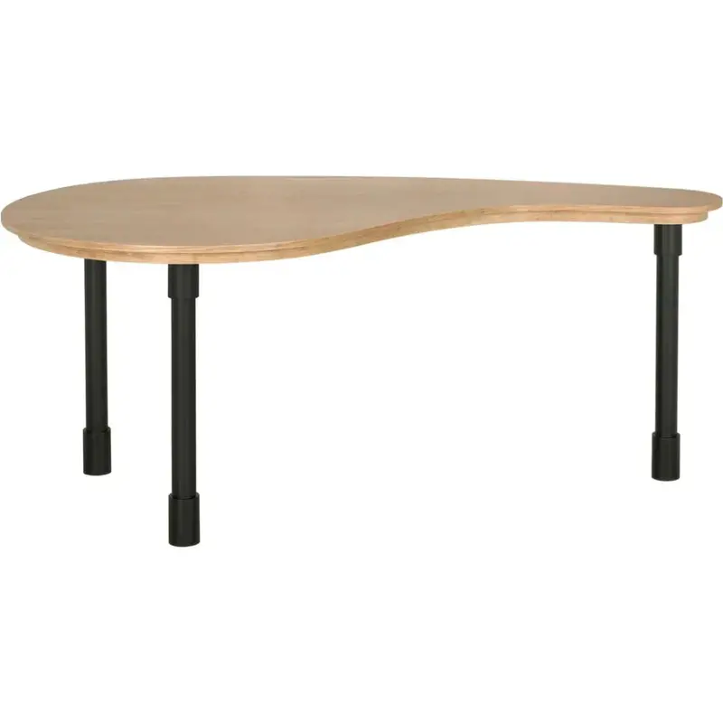 Emory Desk — Industrial Wood And Steel Design 1