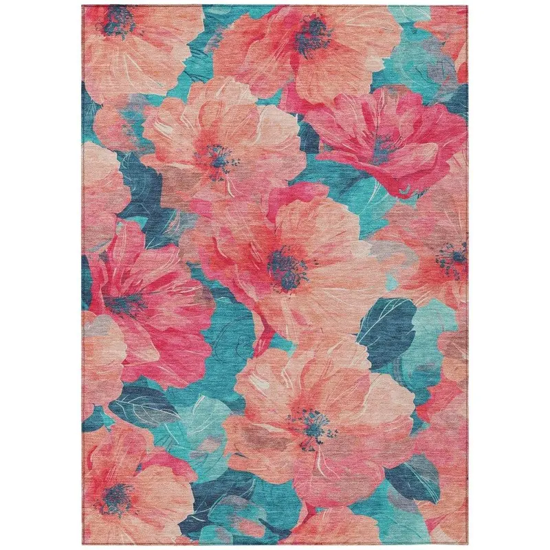 Emprelle Orange All-Weather Deck Rug 2