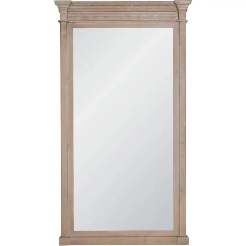 Estate Floor Mirror – Slim Wood Frame Design 1