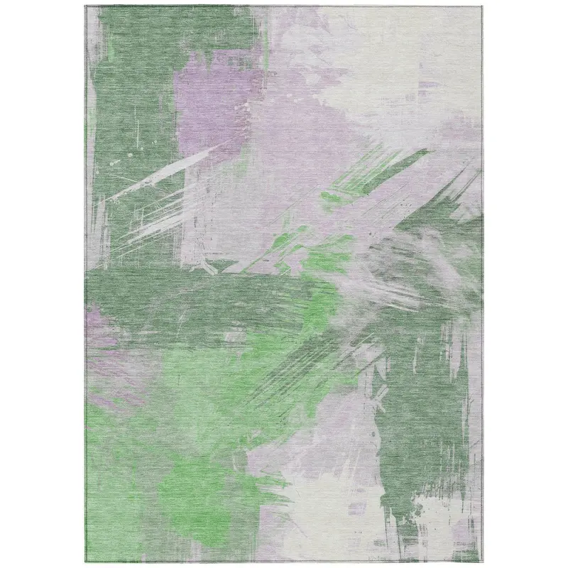 Faerira Green Eco-Friendly Indoor-Outdoor Mat 1