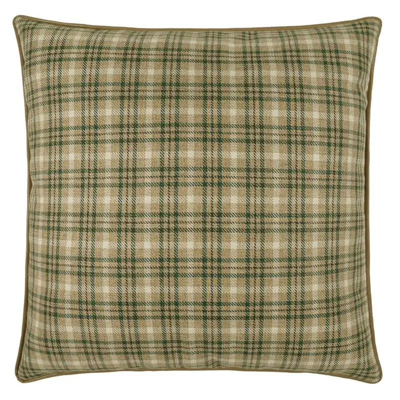 Falmouth Emerald Green Accent Pillow – Rich Color & Durable Fabric 1