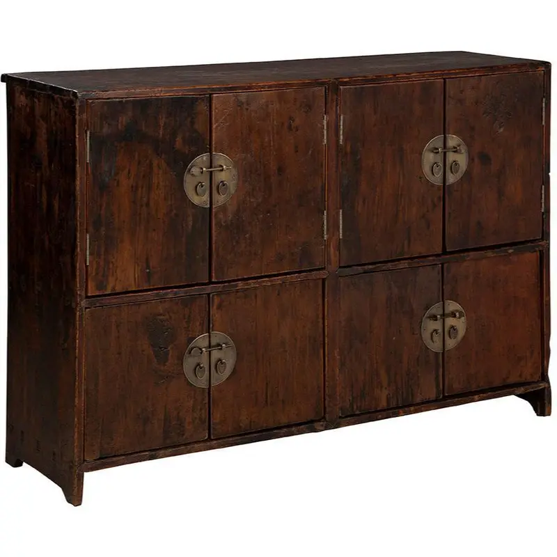 Farley Antique-Style Wooden Display Cabinet 1