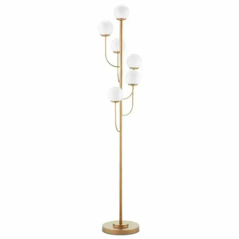 Farnsworth Solid Brass Gold Floor Lamp 1