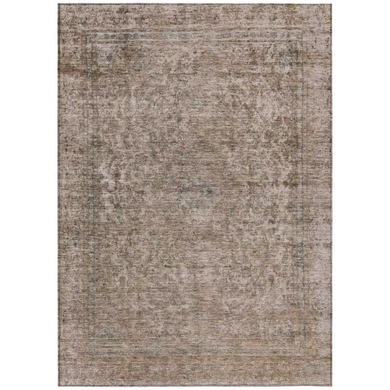 Felissae Brown Outdoor Rug – Earthy, Non-Slip Washable Floor Mat 2