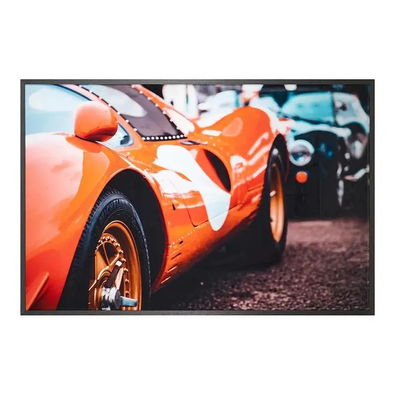 Ferrari Charcoal Wall Art Print – Large Format 72" X 48" Statement Piece 1