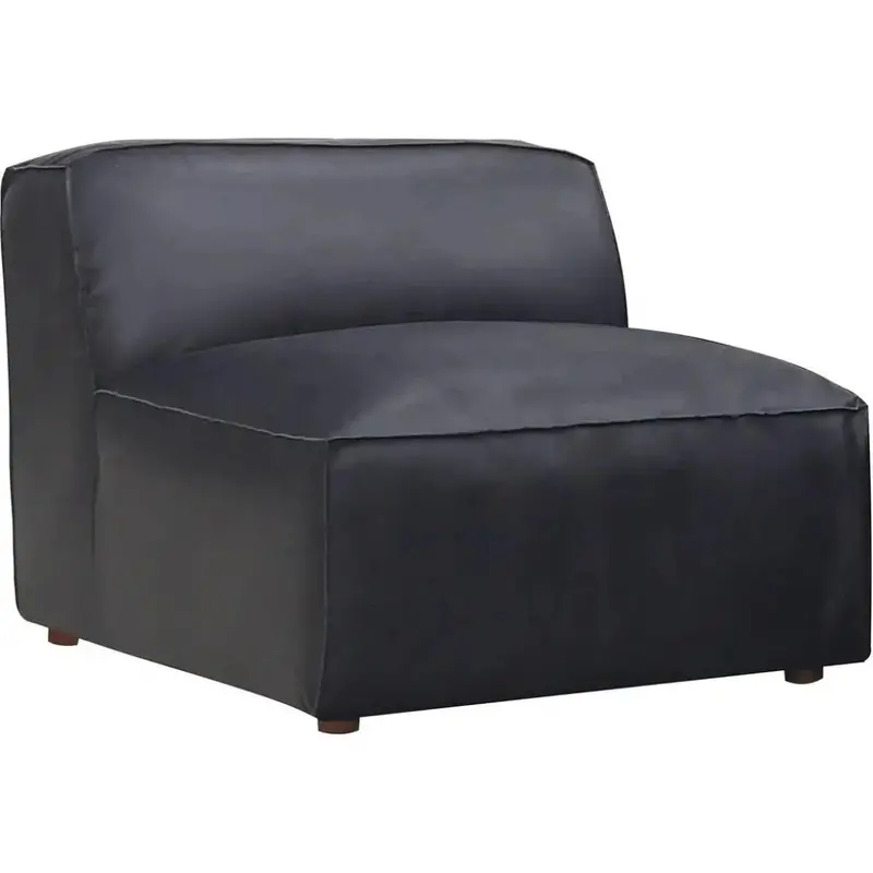 Form Black Convertible Slipper Chair – Modular & Versatile 1