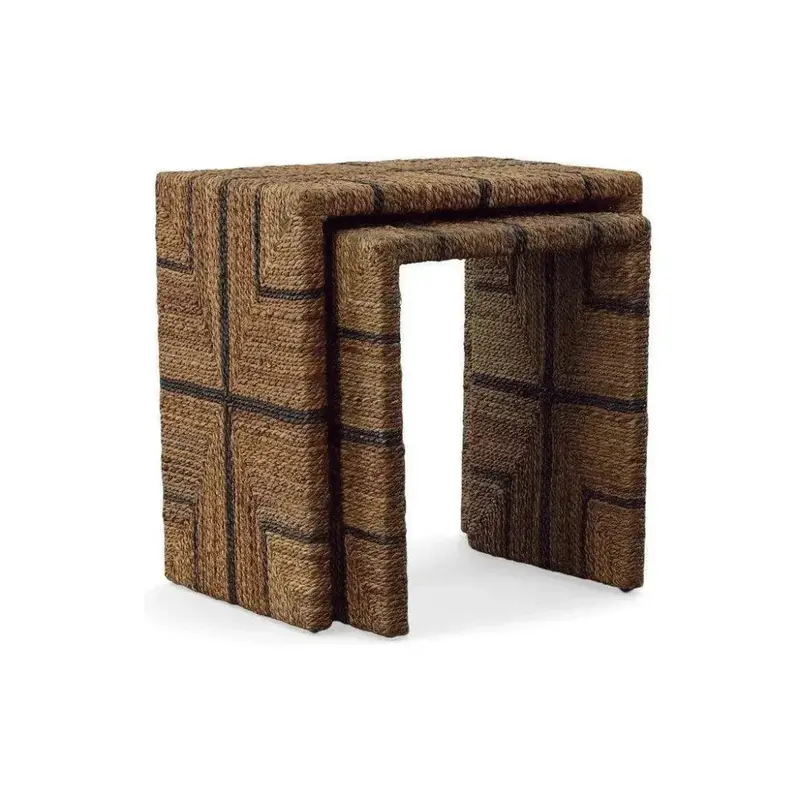 Fox Handwoven Nesting Tables Set 1