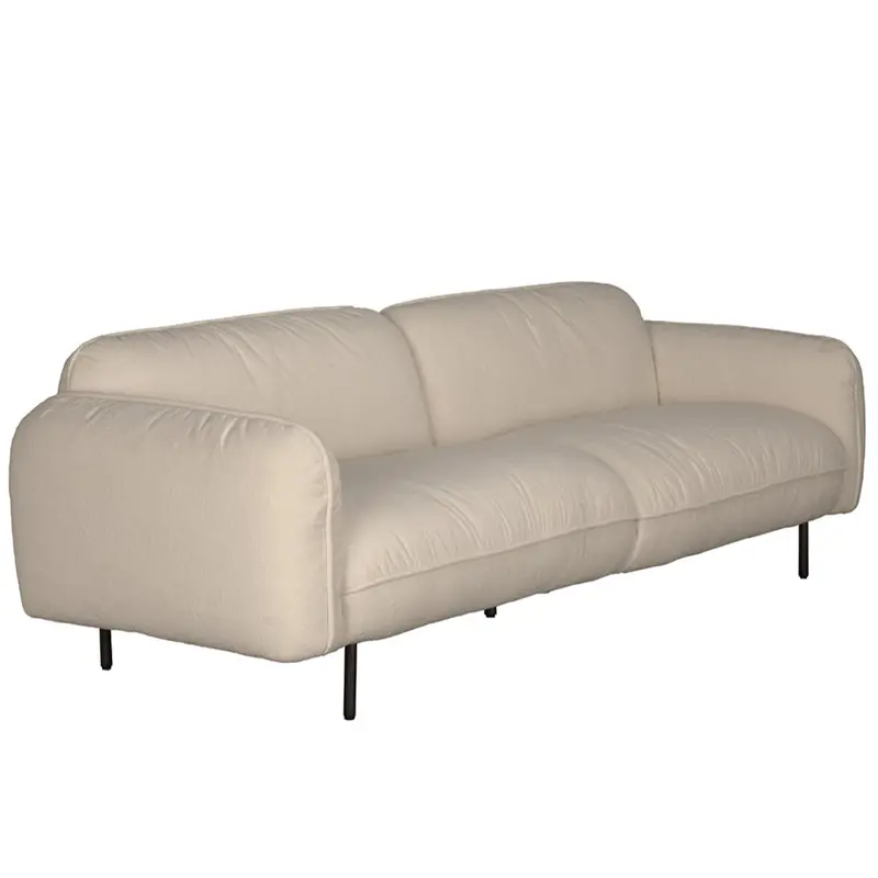 Franklin Chenille Fabric Sofa With Modern Silhouette 1