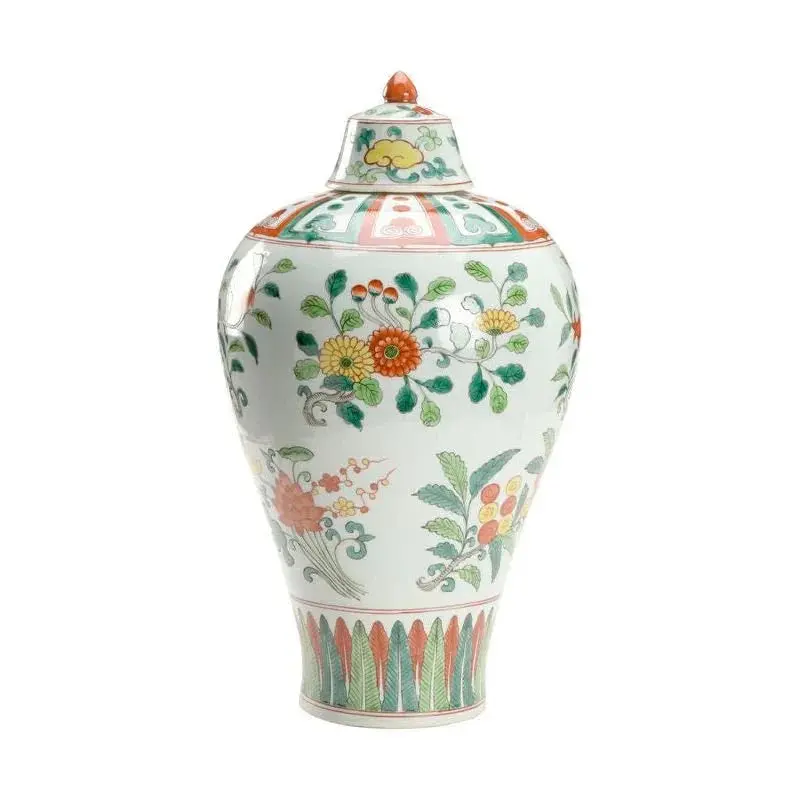 Gainborough Multicolor Ceramic Vase – Vibrant Hand-Thrown Accent 1