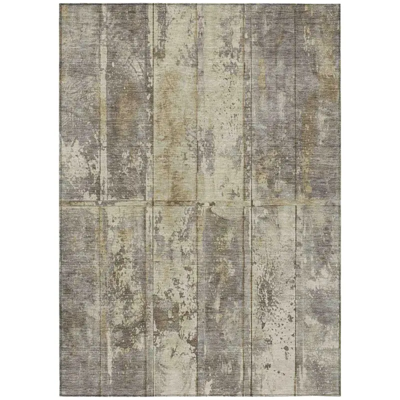 Galara Beige Weatherproof Indoor-Outdoor Rug 1