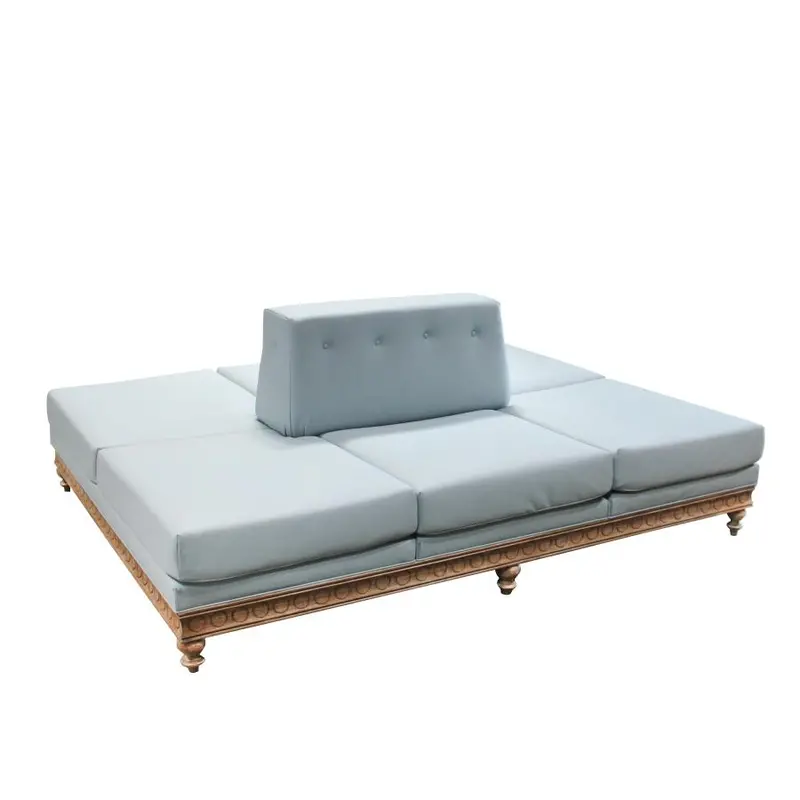 Gemini Soft Faux Leather Double-Seater Sofa 1