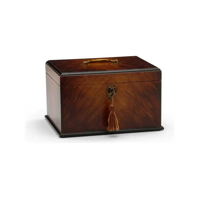 George Ii–Inspired Tea Caddy Wooden Box 1