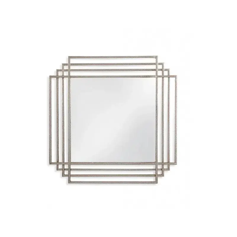Gillis Gold-Tone Metal Vertical Wall Mirror 1