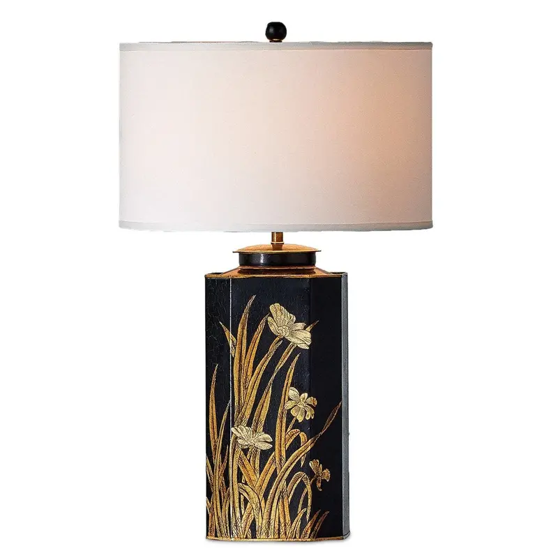 Glasshouse Decorative Tole Metal Table Lamp 1