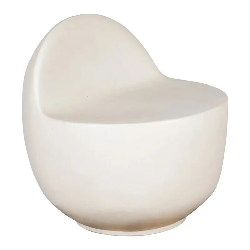 Glazed Ceramic Patio Stool With Handcrafted Finish – Bowness 1