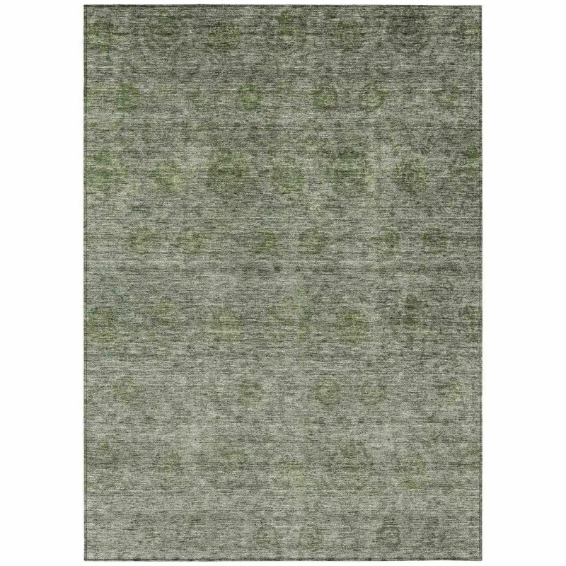 Glenra Green Heavy-Duty Indoor/Outdoor Area Rug 2