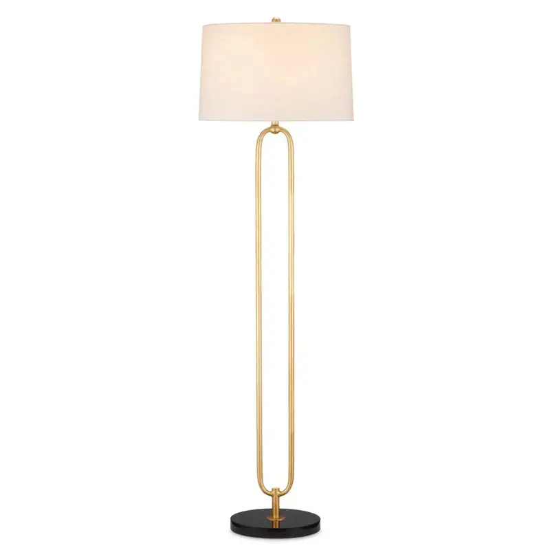 Glossary Arc Floor Lamp With Blackened Steel Frame 1