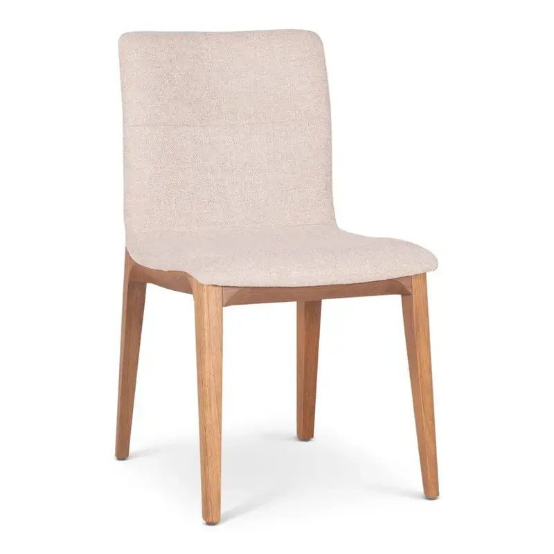 Godan Solid Wood Dining Chair – Minimalist Armless Design For Table Seating 1
