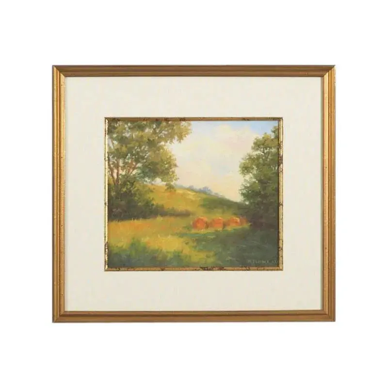 Golden Day Vintage-Inspired Gold-Finished Art Print Frame 1