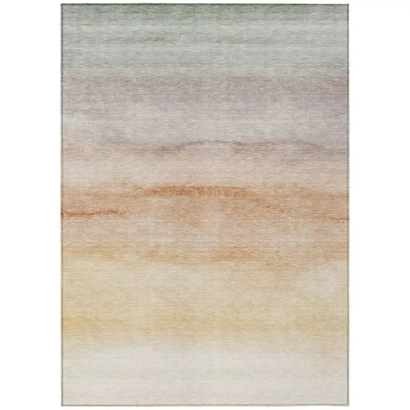 Goldira Vibrant Orange Outdoor Rug – Bold Color, Durable Polypropylene Construction 2