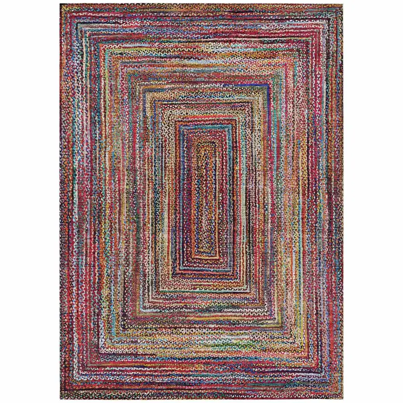 Haelanor Paprika Indoor-Outdoor Area Rug – Warm Tone & High-Traffic Durability 1