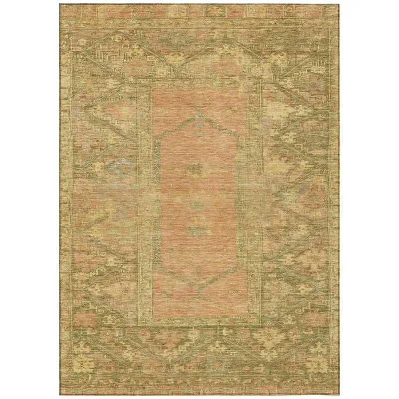 Haelaris Coral Indoor-Outdoor Area Rug – Easy-Clean & All-Weather Friendly 1