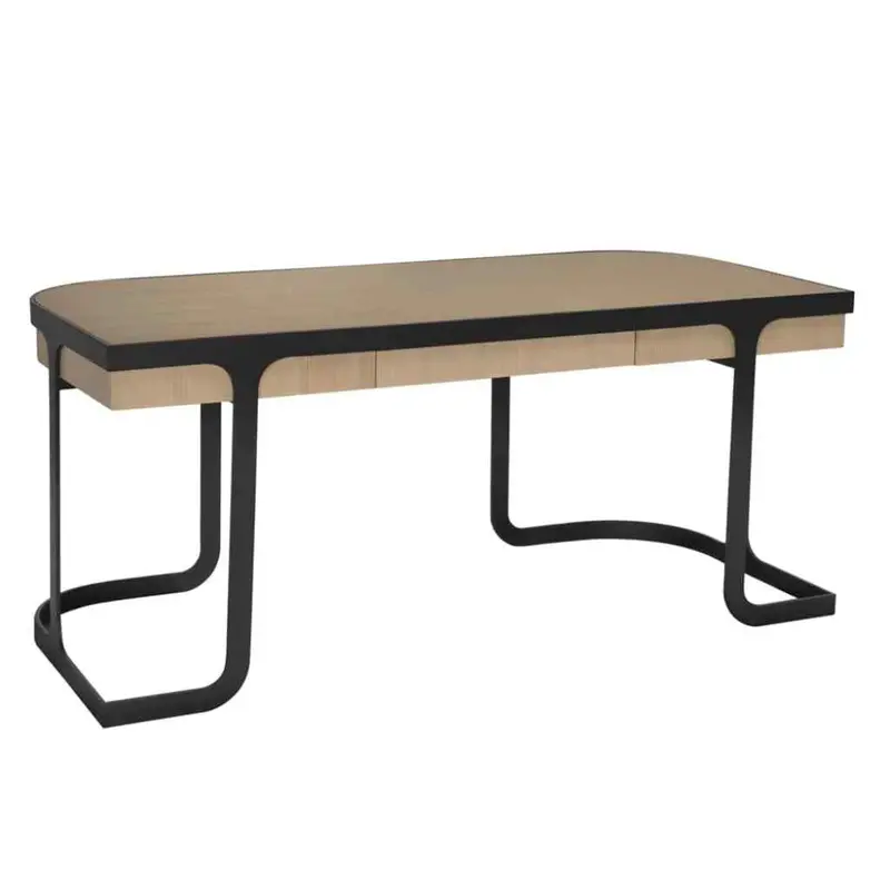 Hamilton Brown Solid Wood Standing Desk – Adjustable Height 1
