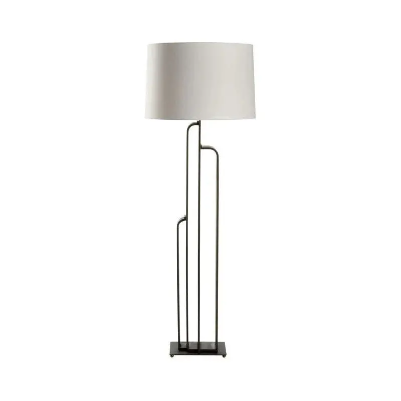 Handcrafted Brazing Brass Floor Lamp 1