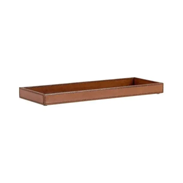 Handcrafted Leather Valet Tray For Dressing Areas 1