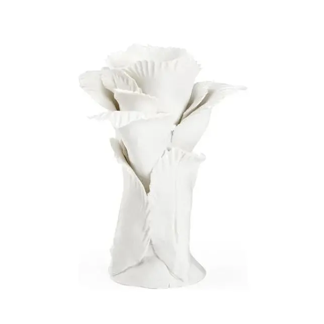 Handmade Tulip Ceramic Sculpture – Floral Wall Or Shelf Decor 1