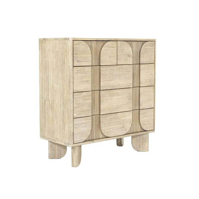 Haru 5-Drawer Modern Wooden Chest 1