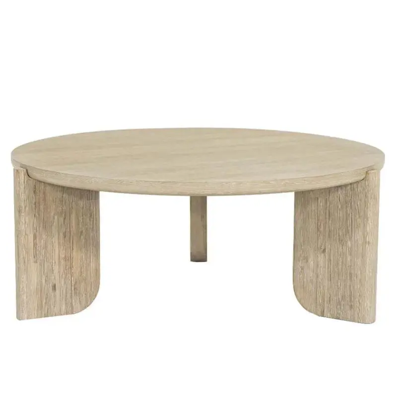 Haru Round Wooden Coffee Table 1