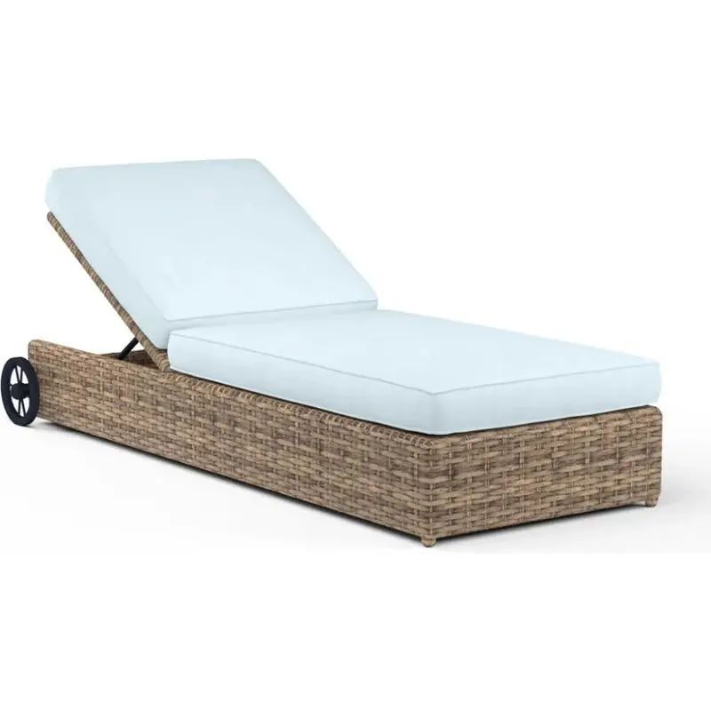 Havana Sunbrella Adjustable Reclining Chaise Lounge 1