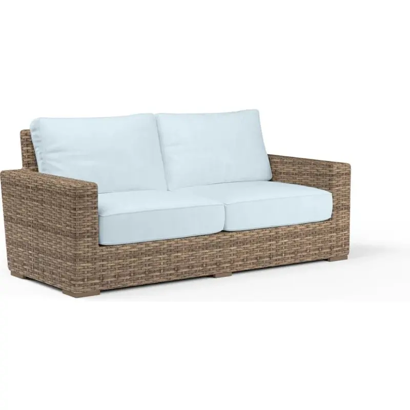 Havana Sunbrella Outdoor Loveseat With Premium Cushions 1
