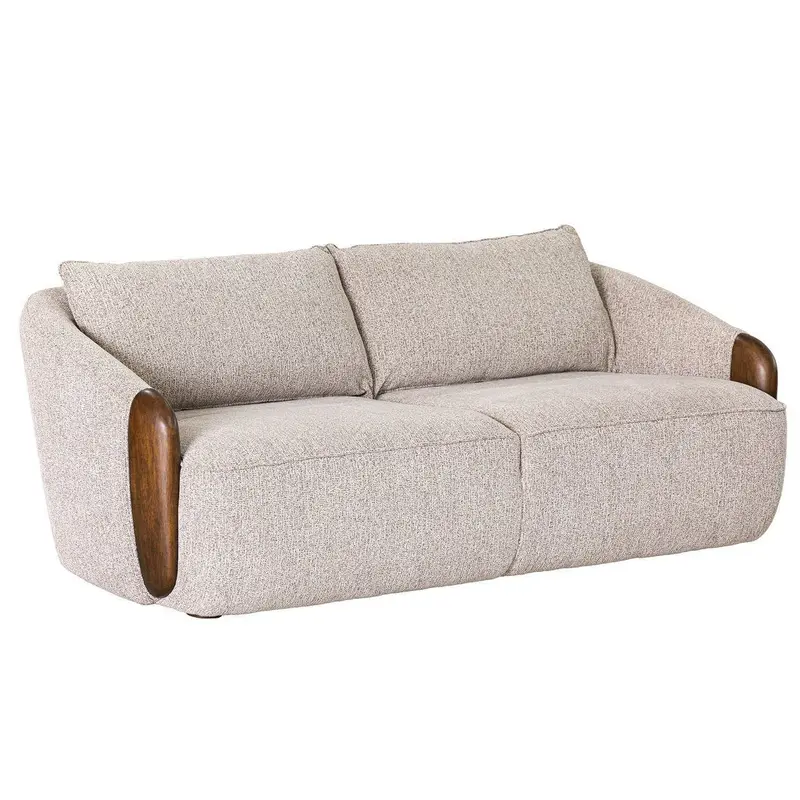 Heritage Sofa In Beige Fabric 1