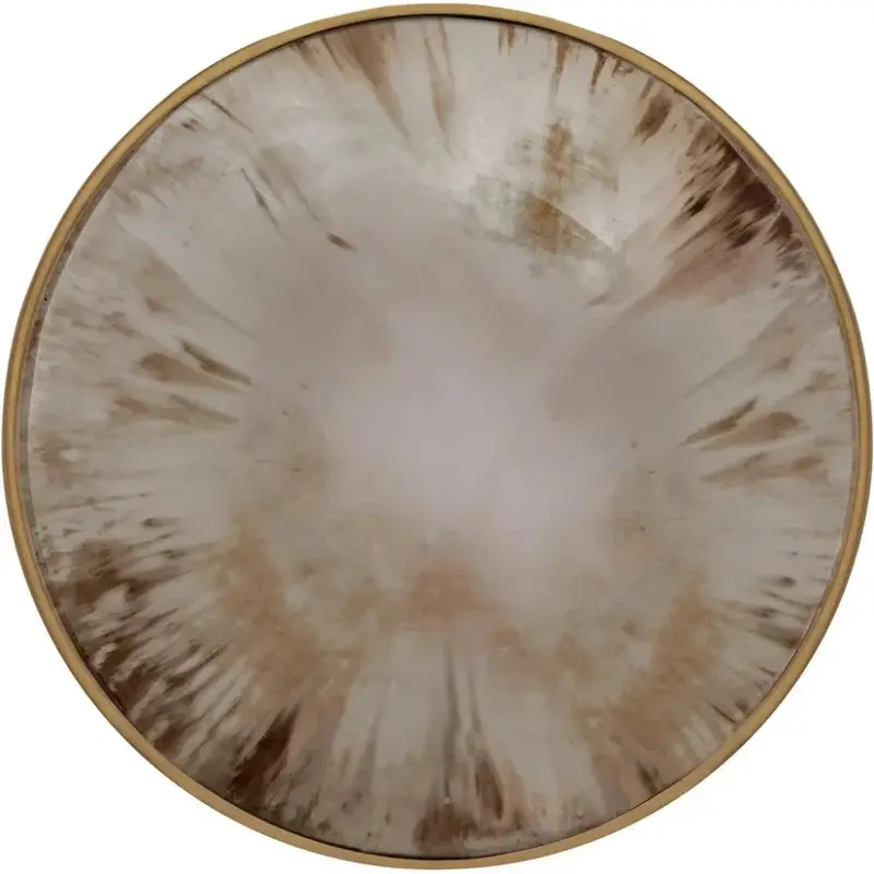 Hovland Elegant Gold Metal Wall Mirror 1
