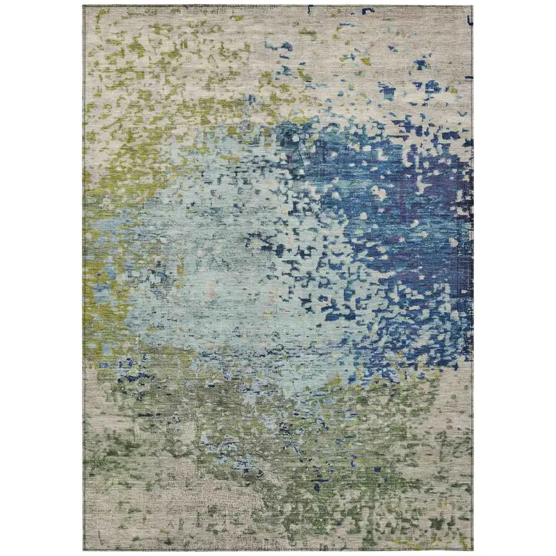 Iriain Navy Blue Outdoor Rug – Versatile, Washable & Pet-Friendly 1