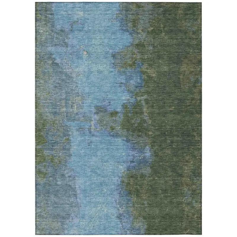 Iriion Cactus Print Indoor-Outdoor Area Rug – Playful Pattern & Pet-Safe Fabric 1