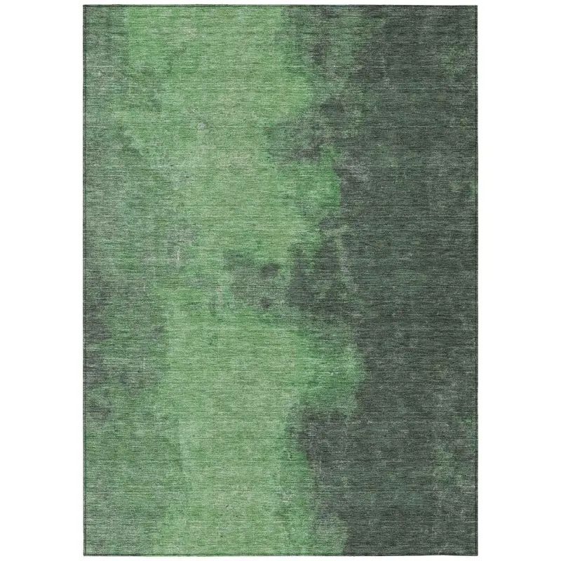 Iriion Emerald Green Indoor-Outdoor Area Rug – Vibrant Color & Mold-Resistant 1
