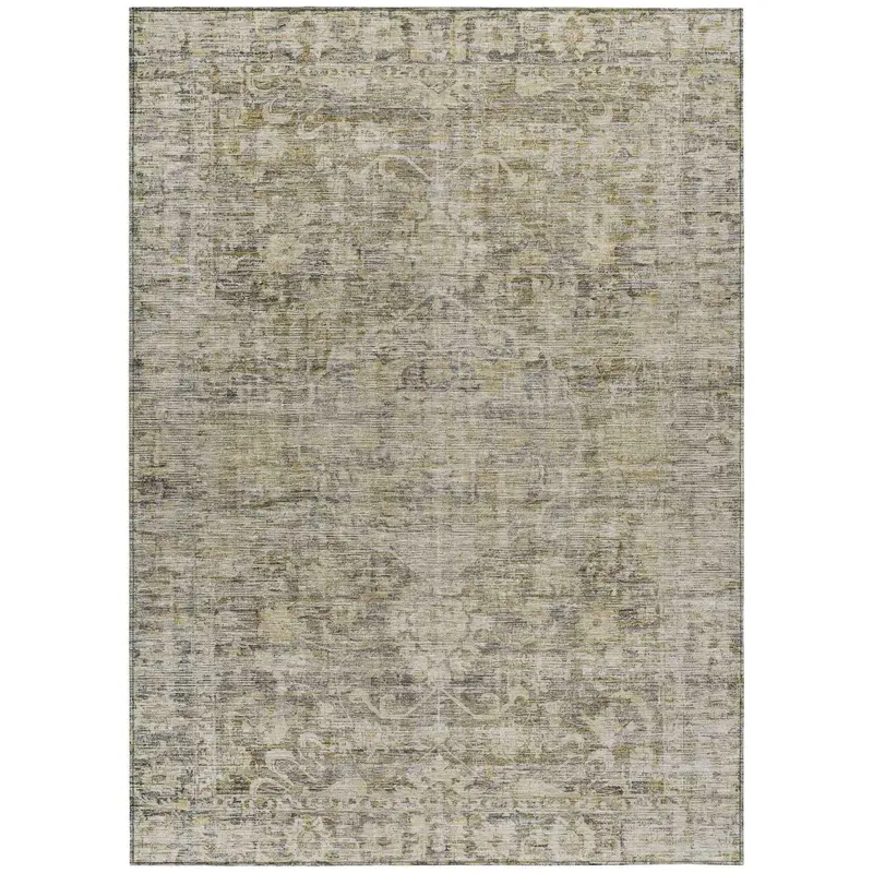 Iriira Dove Gray Indoor-Outdoor Area Rug – Subtle Elegance & All-Surface Friendly 1