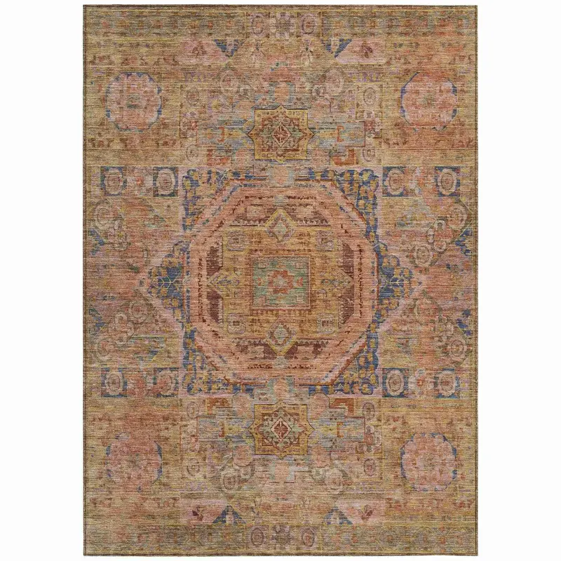 Iriira Sage Green Indoor-Outdoor Area Rug – Eco-Friendly & Fade-Proof 1
