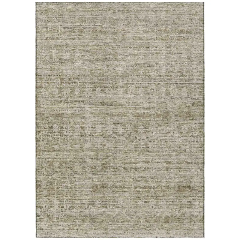 Irion Soft Taupe Indoor-Outdoor Area Rug – Contemporary Neutrality & Fade-Proof Dye 1