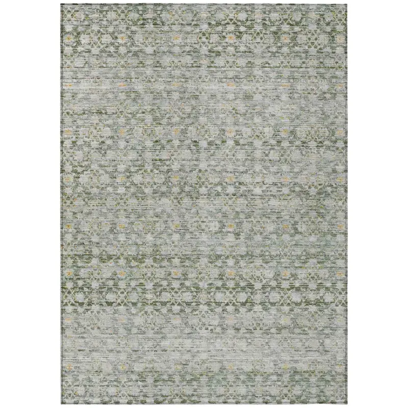 Irior Emerald Green Indoor-Outdoor Area Rug – Lush Color & Rapid-Dry Construction 1