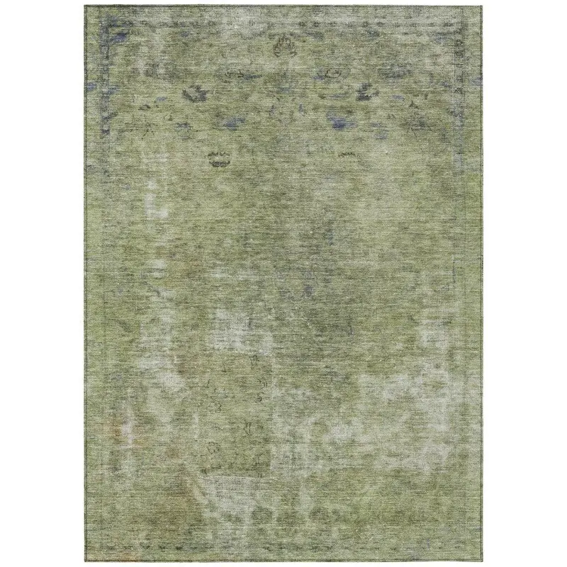 Isadorae Aloe Green Indoor/Outdoor Rug – Refreshing Hue, Low-Maintenance Flooring 2