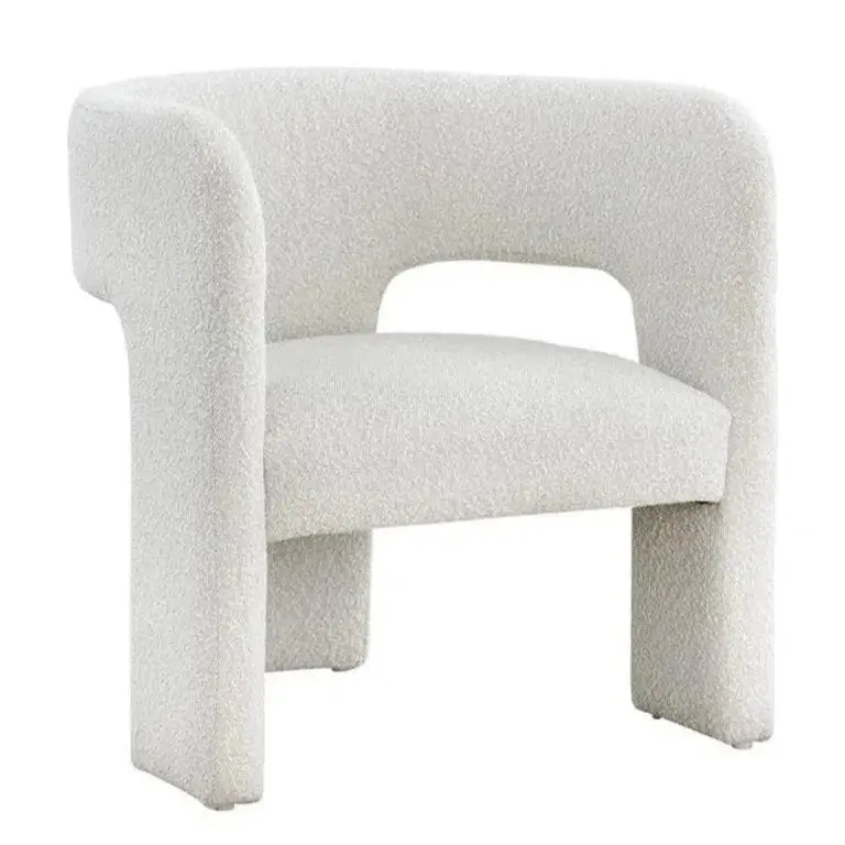 Isidore Fabric Lounge Chair – Mid-Century Inspired Comfort Seat 1