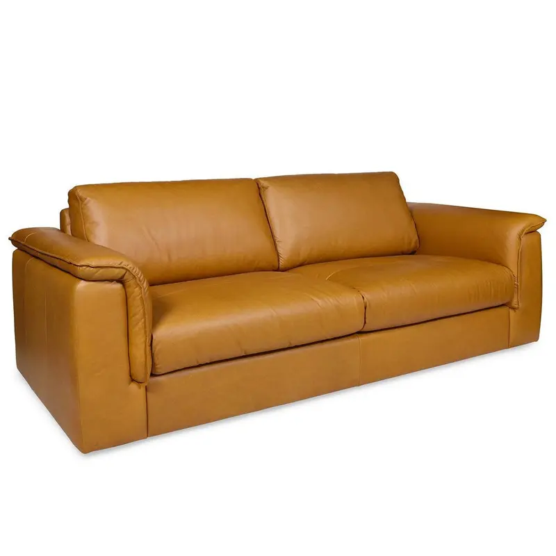 Jackson Sofa In Italian Tan Leather 1
